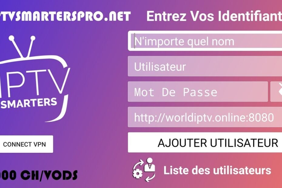 IPTV SMARTERS PRO subscription